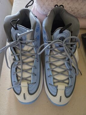 Nike x Social Status Air Penny 2 "Playground" sneakers in a white and Light Blue